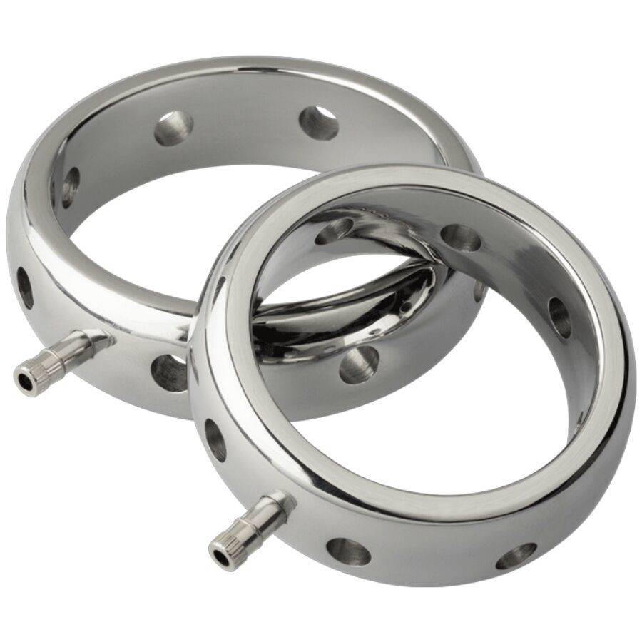 ELECTRASTIM - ANELLO ELETTROMAGNETICO PER PENE IN METALLO PRESTIGE 42 MM